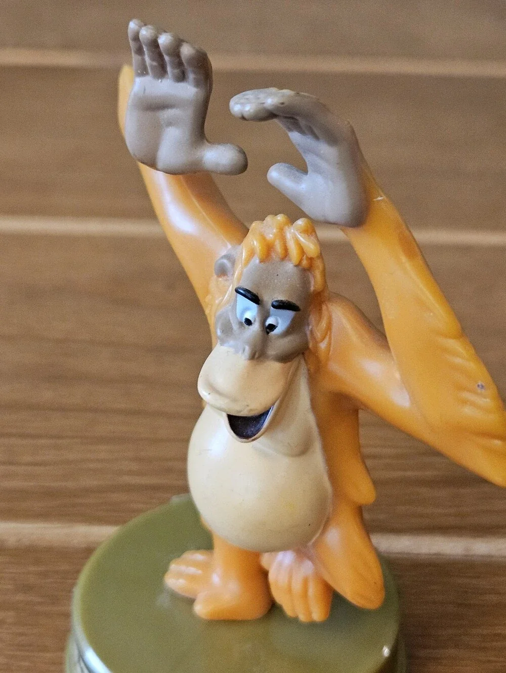 Vintage 2002 McDonald's Happy Meal King Louie Toy Disney 100 Years of Magic